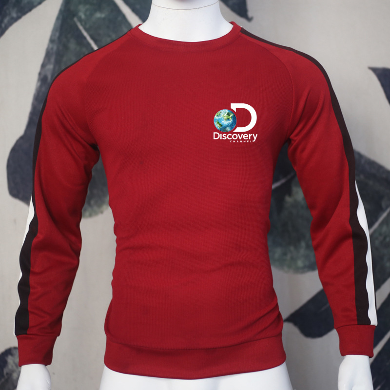 Tendenza pullover girocollo a maniche lunghe a quadretti piccoli da uomo primavera e autunno 2024_voghion.com