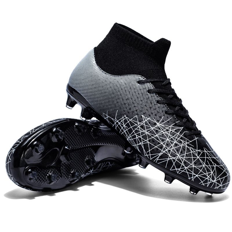 Overseas High Top Atmungsaktiv Fussball Indoor Outdoor Flaach Trainingsschong, Anti-Rutsch a Riicht Hoer_voghion.com