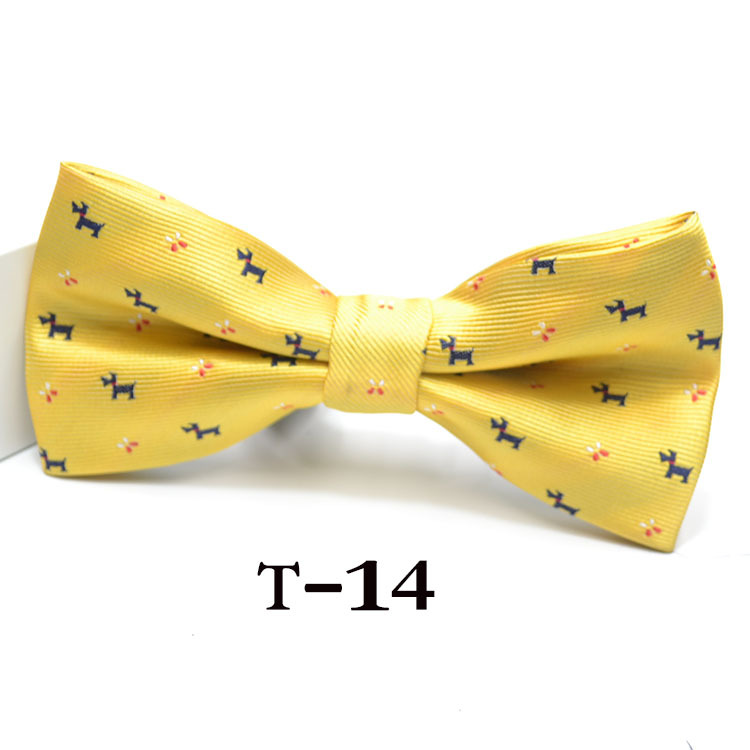 Men's Ties & Handkerchiefs business formal wear, jacquard bow tie, groom, best man, emcee, bow tie, ready stock wholesale available_voghion.com