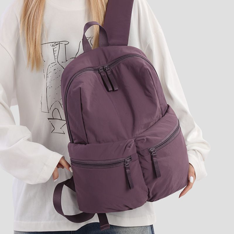 Sommer-Oxford-Stoff, leicht, für Mittel- und Oberstufenschüler, kleiner, lässiger, vielseitiger Nylon-Rucksack_voghion.com