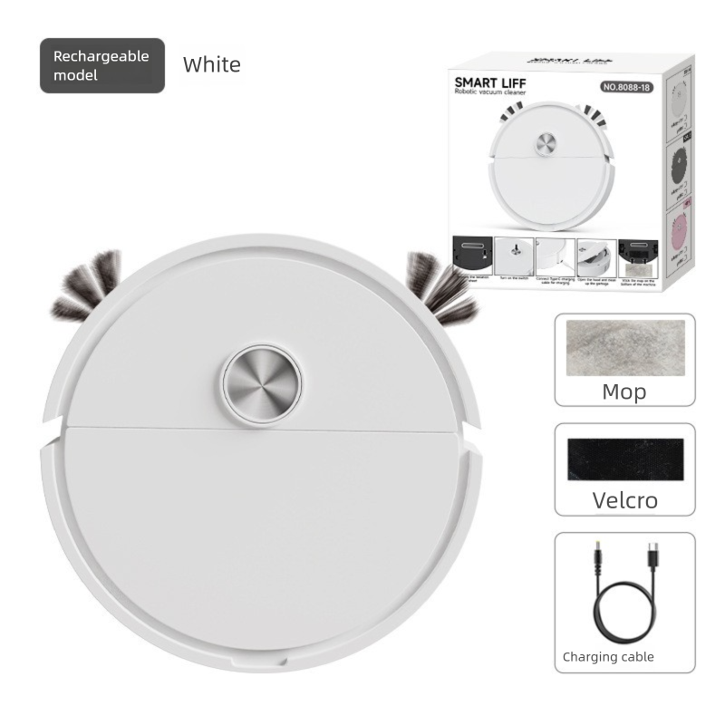 Robot aspirador de seguridad - Monitoreo del hogar con cámara | Límites virtuales | Limpieza de patrullaje controlada por app_voghion.com