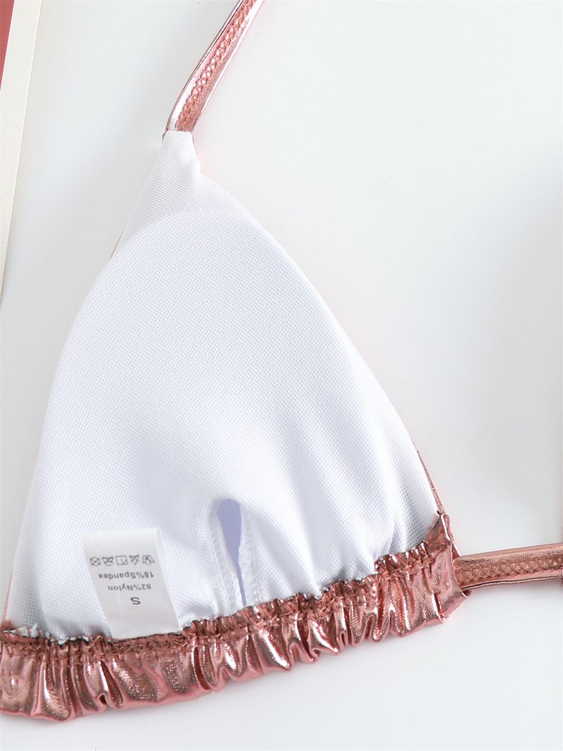 Traje de baño de moda para mujer, bikini dividido con estampado en caliente multicolor_voghion.com