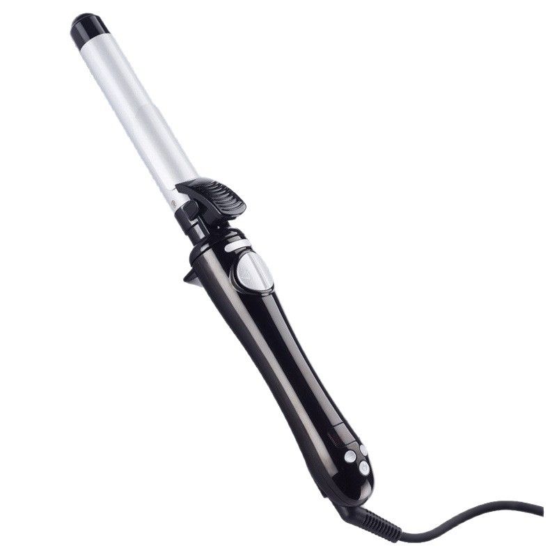 Neu Automatische Große Curl Keramik Glasur Rotierenden Elektrischen Lockenstab Große Welle Styling_voghion.com