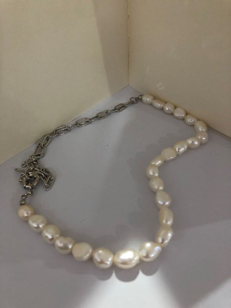 Herbst Winter Neue Kollektion: Gestapelte Perlenkette Damen, Ins, Minimalistisches Und Einzigartiges Design, Leichtes Luxus-Schlüsselbein_voghion.com