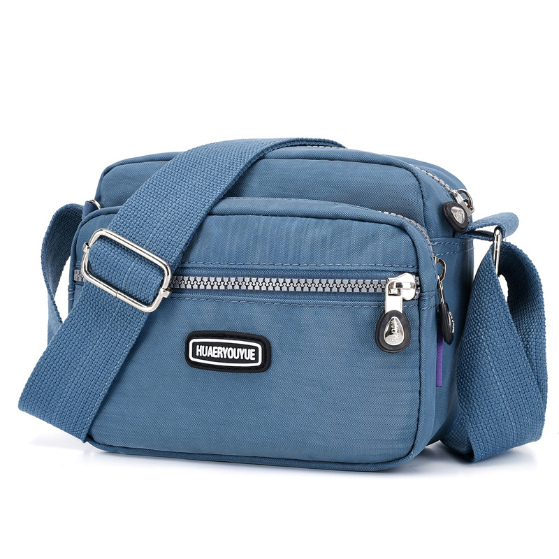 Nuova borsa a tracolla piccola da donna con tracolla singola in nylon Flower Date 2024_voghion.com