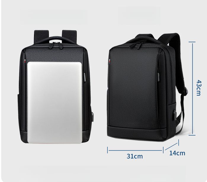 Waterdichte laptoprugzak voor zakelijke mannen, high-end, damesmode_voghion.com