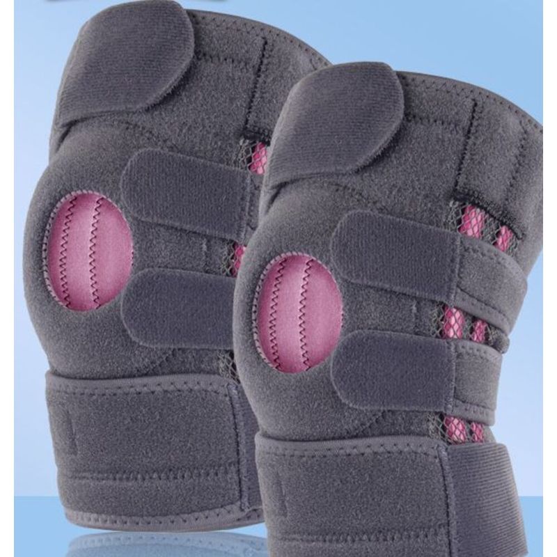 Patellar Strap, Professional Skipping Rope Sports Knee Protector, Female Knee Meniscus Protection, Running Protective Equipment, Fixed Strap, Open_voghion.com