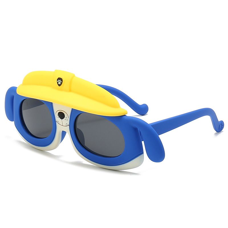2024 Children's Cute Cartoon Dog Youth Polarizing Mirror Student Sunglasses 8148_voghion.com