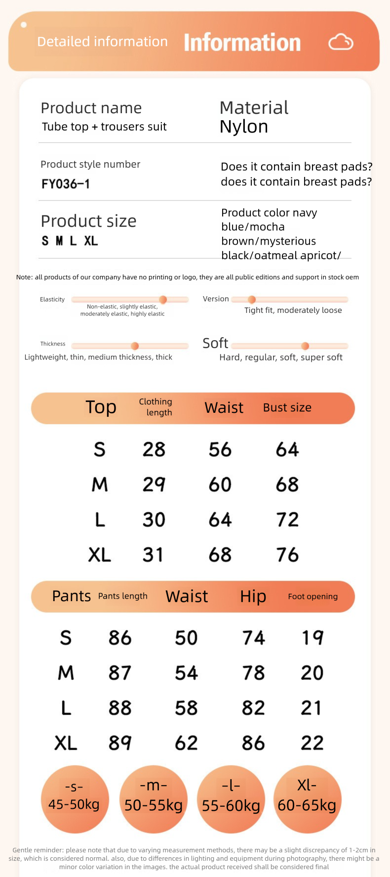 Set di due pezzi per allenamento e corsa in palestra e yoga da donna, con elastico e sollevamento fianchi spazzolato_voghion.com