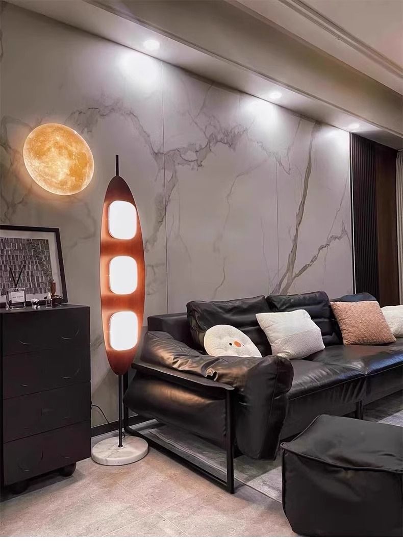 Lampada da terra a forma di nave a vela per soggiorno, camera da letto, studio, sala espositiva, sala modelli di design, artistica_voghion.com