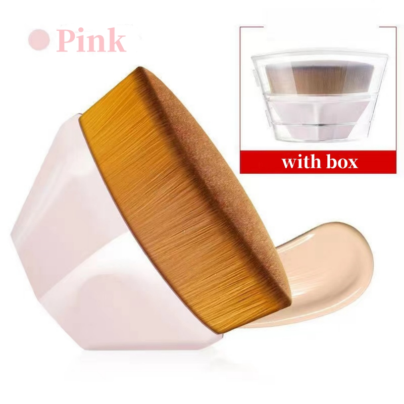 OMGD Hexagonal Makeup Brush Kabuki Flawless Basic Brush for Liquid Makeup Brush Set Cosmetics Soft Synthetic M_voghion.com