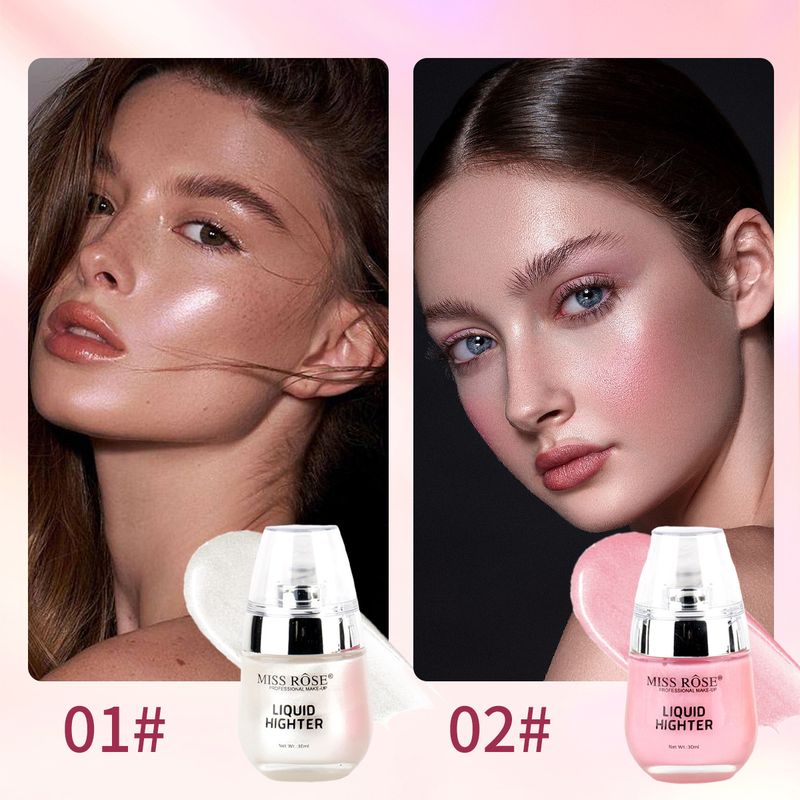 MISSROSE Pearlescent Liquid Highlighter - Ultra-Shimmer, Mermaid Starry Sky Effect, Natural Brightening For Eyes & Body_voghion.com