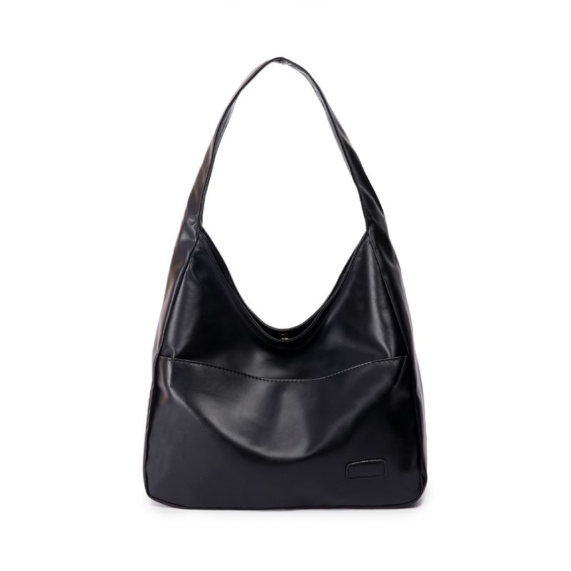 Guangzhou Women's Large Capacity Tote 2025 New Bucket Commuter College Student Class Shoulder Bag Handbag_voghion.com