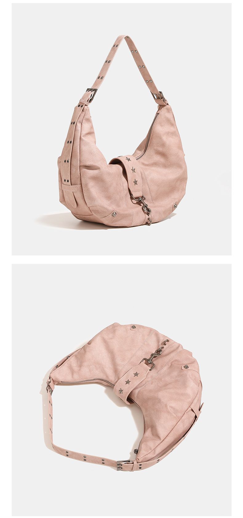 Borsa a tracolla da ascella di alta qualità, grande capacità, alla moda, centinaia di borse a tracolla casual personalizzate per tutti i giorni_voghion.com