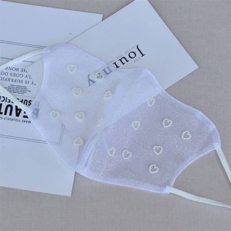 New Summer Tulle Mask Star Mask_voghion.com