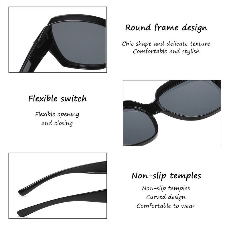 Nouveautés 2024 Nouvelle Mode Lunettes de Soleil Polarisées Couvrant la Myopie Lunettes de Vue Portables Hommes Femmes Vintage Pêche Conduite_voghion.com