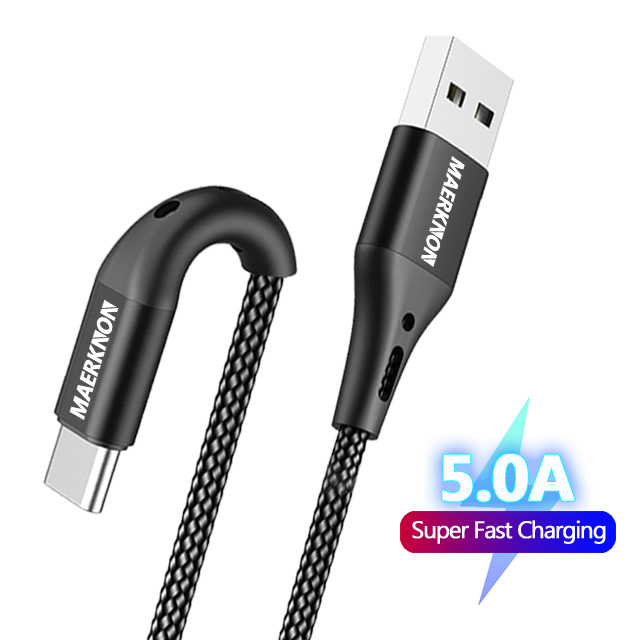 Pour Xiaomi mix 4 Samsung Huawei USB type C chargeur de téléphone portable câble de données câble USB C 1_voghion.com