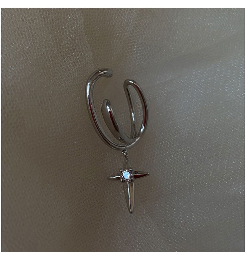 Huggie-Ohrringe für Männer, High-End-Nischen-Ohrclips für Herbst und Winter für Frauen, keine Piercings, einfacher Studentenstil, kalte Ohrknochenclips, Ohrringe_voghion.com