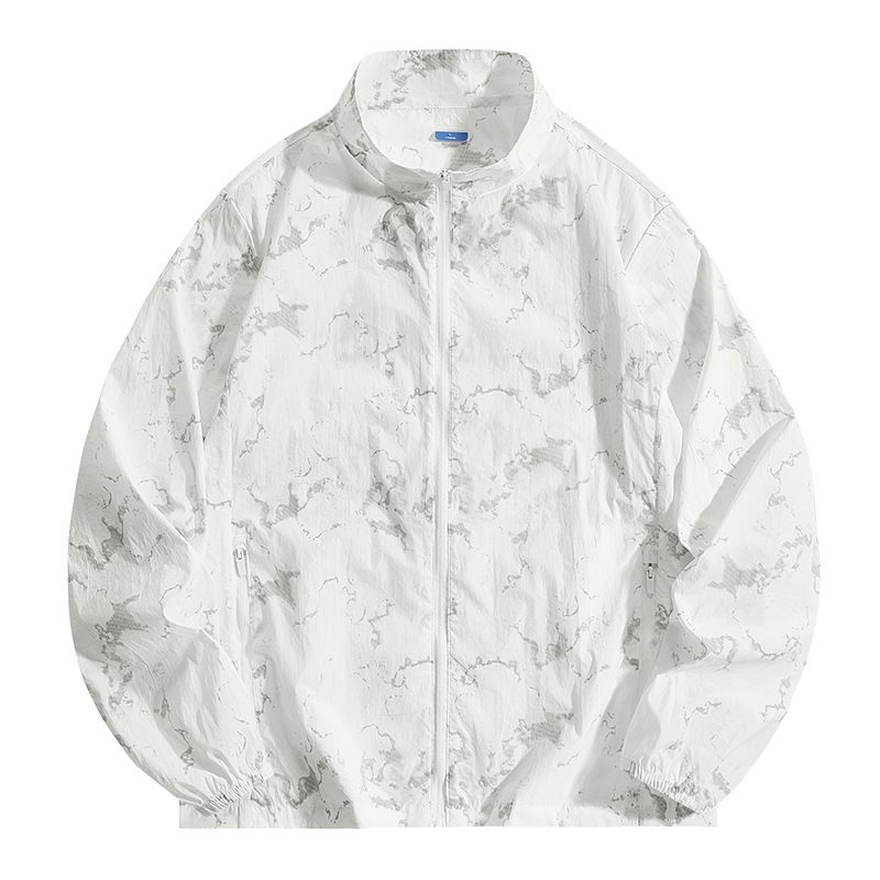 Unbeatable Quality Stand Collar Thin, Breathable Cool, UV Resistant Sunscreen Clothing For Cycling And Fishing, Men's High-end Jacket_voghion.com
