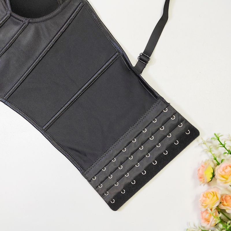 Europäeschen an amerikanesche Street Style onregelméissege Fëschgrat-BH Bannendran Uewerflächenträger weibleche Kierper verengt schéint Réck Tube Top_voghion.com