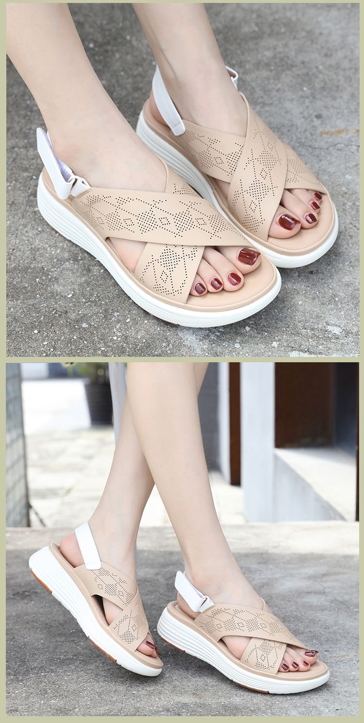 V360-6 Neu 2025 Für Damen, große Größe, leichte, süße Sandalen mit dicker Sohle_voghion.com