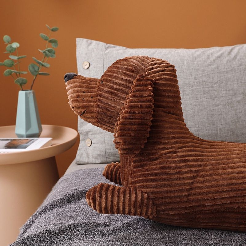 Sausage Cute Panda Dog Long Pillow Plush Toy For Home Decor Sofa And 50cm70cm_voghion.com
