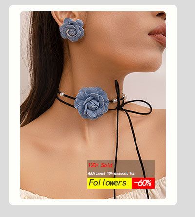 Collana elegante e semplice con cerchi spessi e torce per donna, collare girocollo alla moda 2024, gioielli di moda sul collo_voghion.com