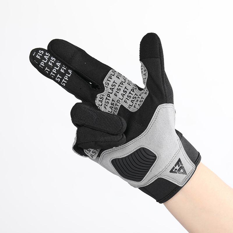 FISTPLAST Men's And Women's Small Touch Screen Macron Four Color Off Road Motorcycle Wear Resistant Long Finger Gloves_voghion.com