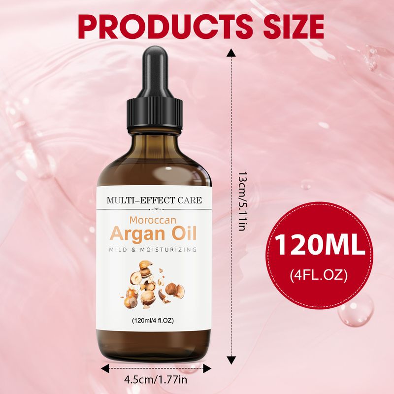 Moroccan Argan Facial Essential Oil And Hair Care Antioxidant Moisturizing Skin Softening_voghion.com