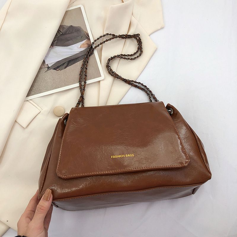 Borsa a tracolla versatile, in morbida pelle e di grande capacità, per donna, 2022, nuova moda, semplice e pratica_voghion.com
