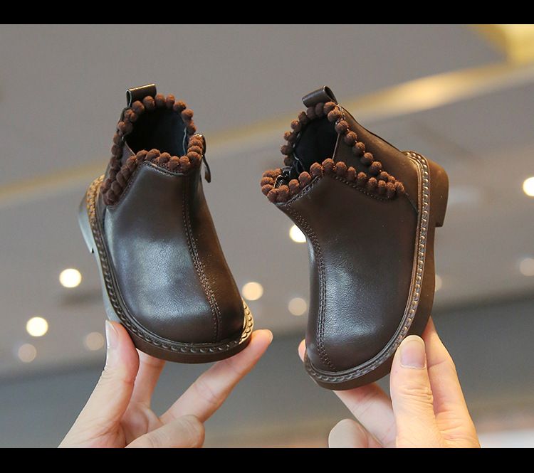 Stivali Martin per neonate Scarpe per bambini per bambini Scarpe singole primaverili e autunnali per ragazzi_voghion.com