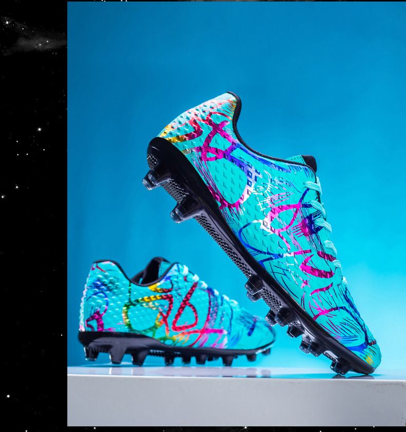 Ghete de fotbal TF Broken Nails, model low-top, noi, pantofi de antrenament profesionali pentru studenți_voghion.com