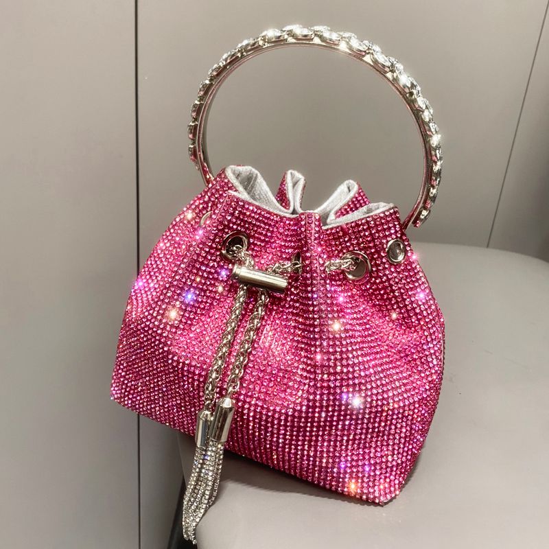 Portemonnees en handtassen voor vrouwen Luxe designer bucket clutch avondtas bankettas kristal strass schoudertassen_voghion.com