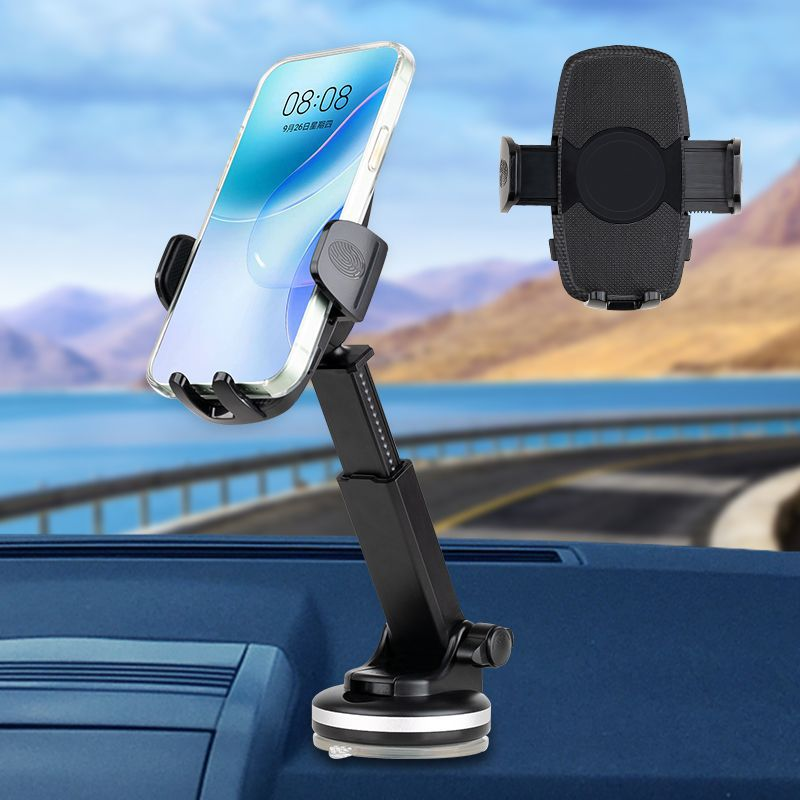 2023 New high-end 360 ° rotating bracket with telescopic adjustment for car navigation instrument table and mobile phone_voghion.com