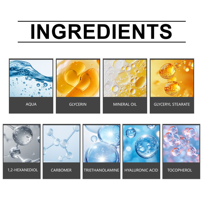 Gesichts-Make-up-Grundierung, feuchtigkeitsspendender, feuchtigkeitsspendender Teint, feine Linien, Hautbarriere, tief nährende, sanfte Pflegecreme_voghion.com