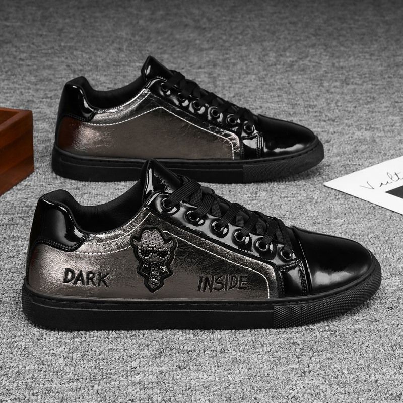 Scarpe da uomo di qualità imbattibile, versatili, sportive, nere, di alta qualità, leggere, di marca, estive per ragazzi, basse, alla moda._voghion.com