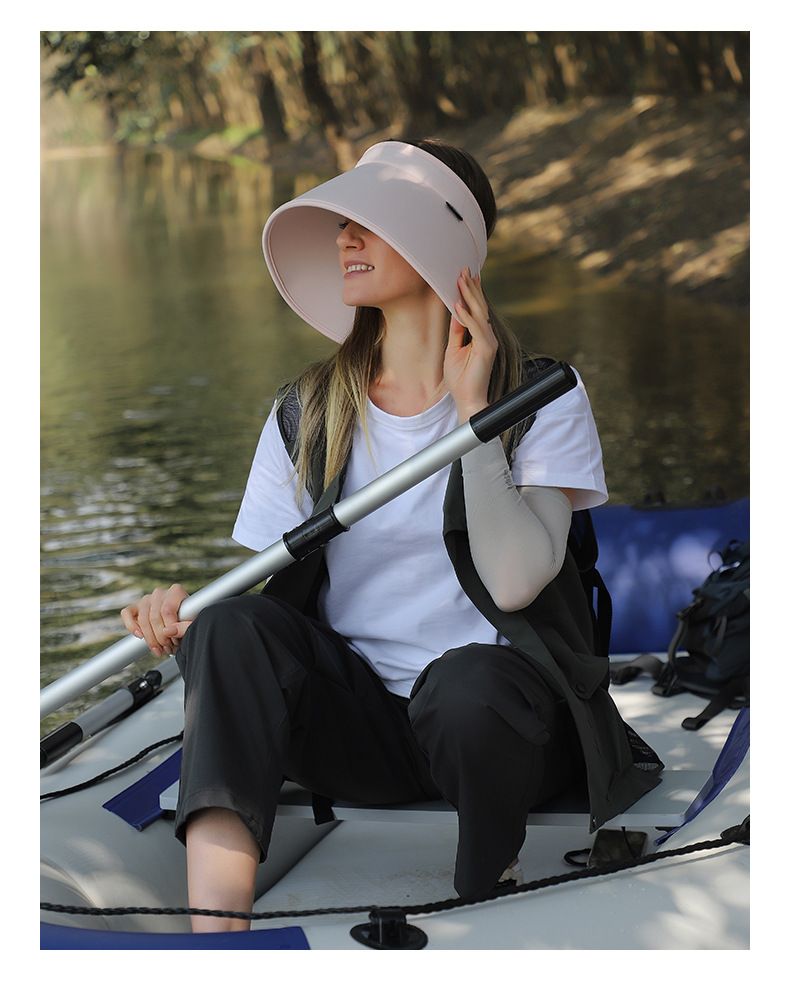 Women's Wide Brim Sun Hat With Cooling Fabric - Foldable & UPF50+ For Outdoor & Travel_voghion.com