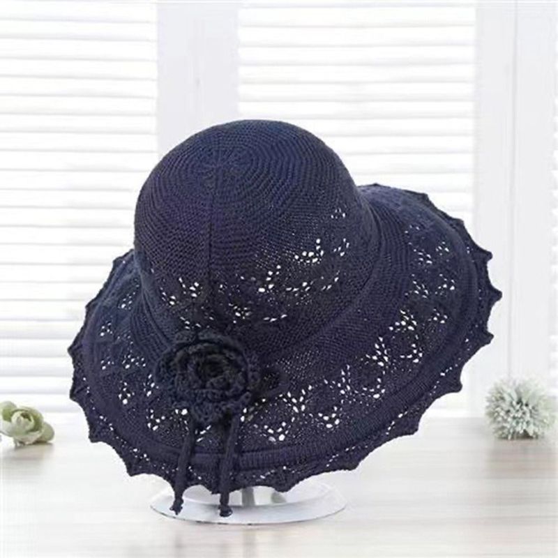 Nouveautés Printemps Été Pliable Pare-Soleil Dame Filles Pêcheur Seaux Crème Solaire Extérieur Plage Casquette Réglable Femmes Chapeau_voghion.com