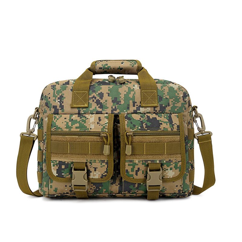 Borsa tattica da uomo, con tracolla, per laptop da 13 pollici, formato A4, con tracolla singola, borsa da lavoro orizzontale_voghion.com