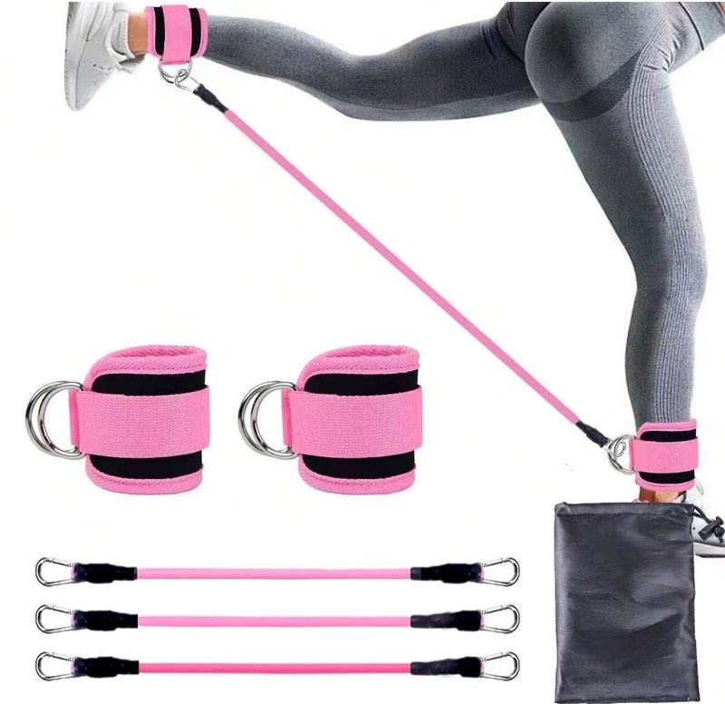 Widerstandsband für Knöcheltraining, Hüftlifting, Fitness-Beintraining, Sport-Schutzausrüstung_voghion.com