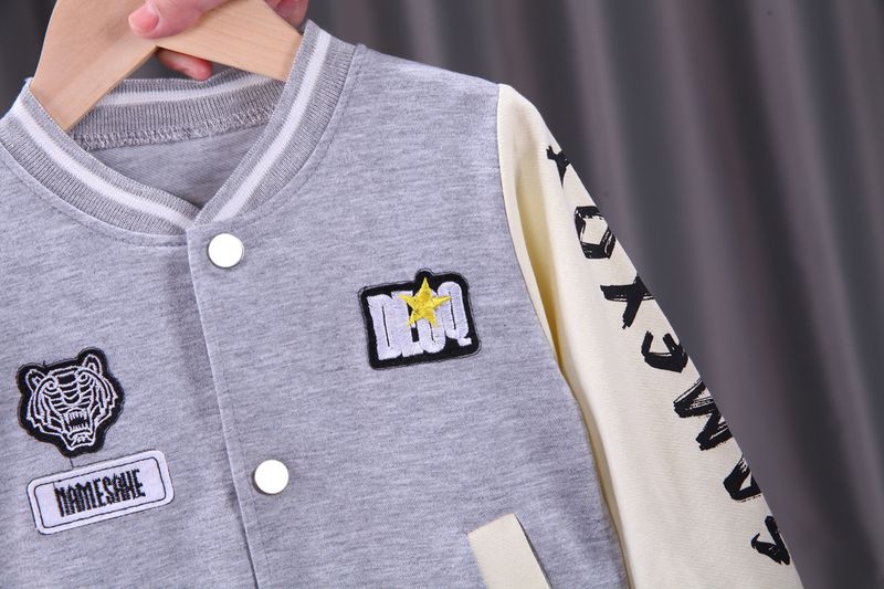 Roupas infantis estilosas para meninos, conjunto de duas peças para crianças de 0 a 15 anos, roupas da moda para crianças_voghion.com