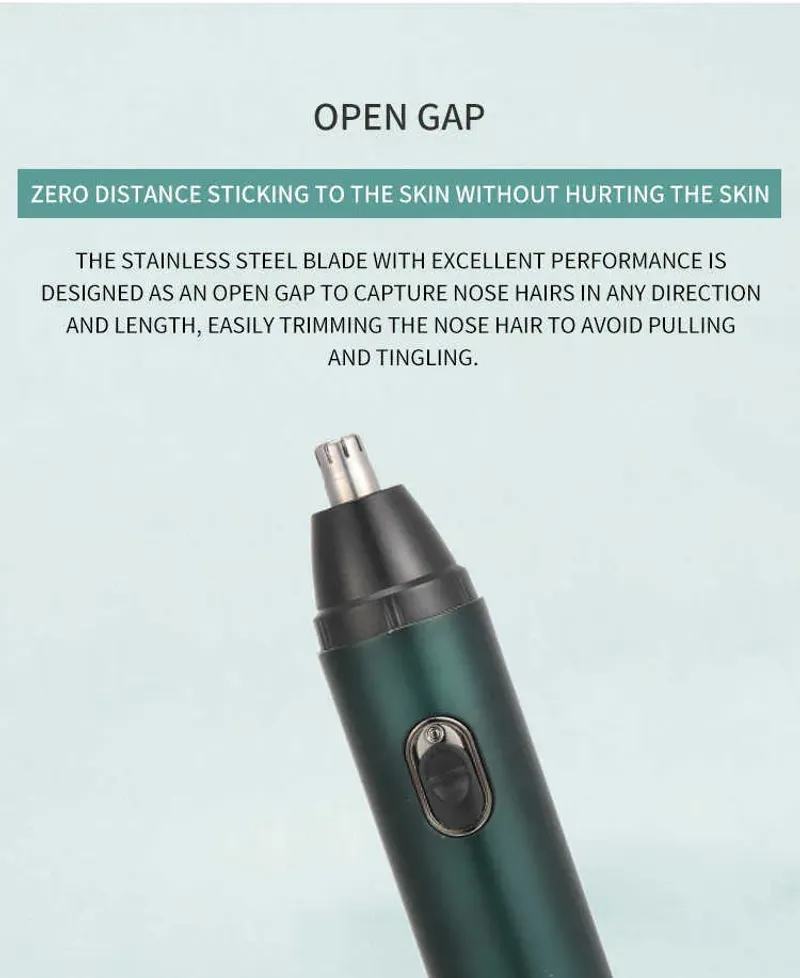 Electric Nose Ear for Men Rechargeable Grooming Kit Include Eyebrow Trimmer Facial Hair Removal Shaver L230823_voghion.com
