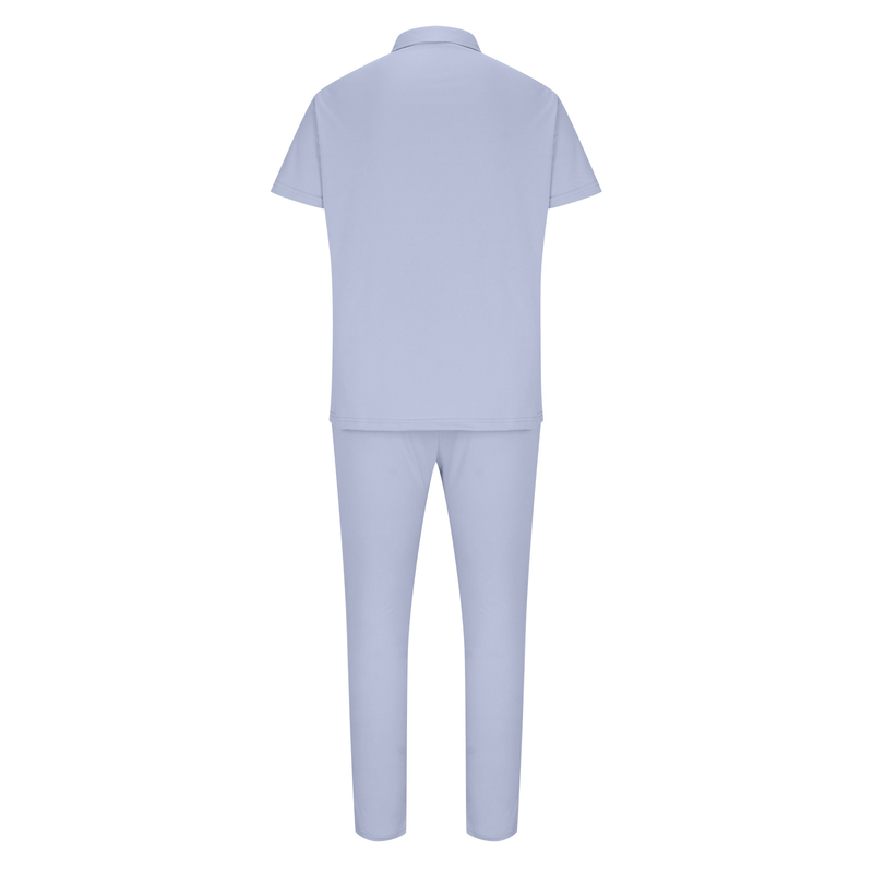 Men's Basic Solid Color Casual Sports Suit_voghion.com