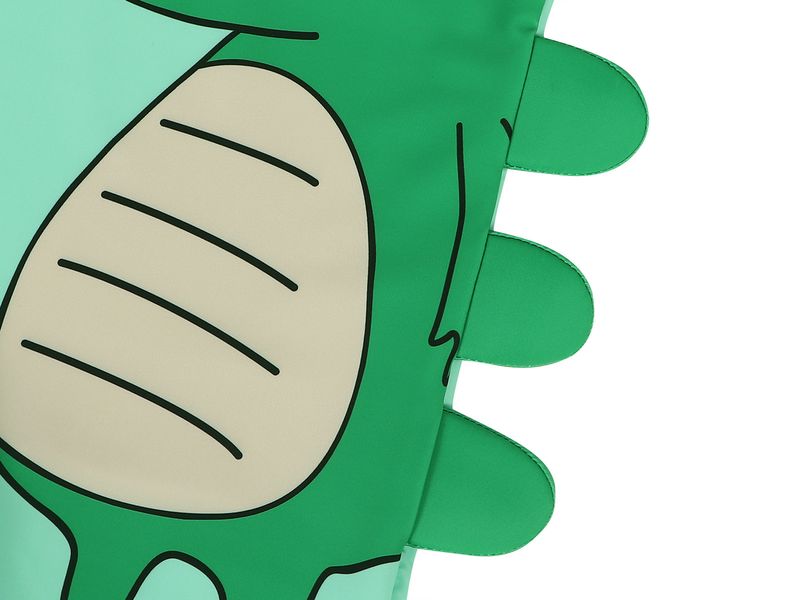 Mother & Kids summer children's clothing dinosaur print one-piece hooded swimsuit quick-drying breathable beach sunscreen baby swimsuit_voghion.com
