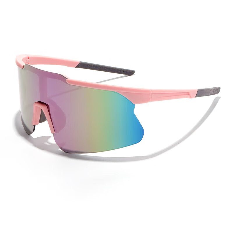 Occhiali da sole unisex antivento per ciclismo, protezione UV, arrampicata, sci, alpinismo, montatura nera, bianco Mercury_voghion.com