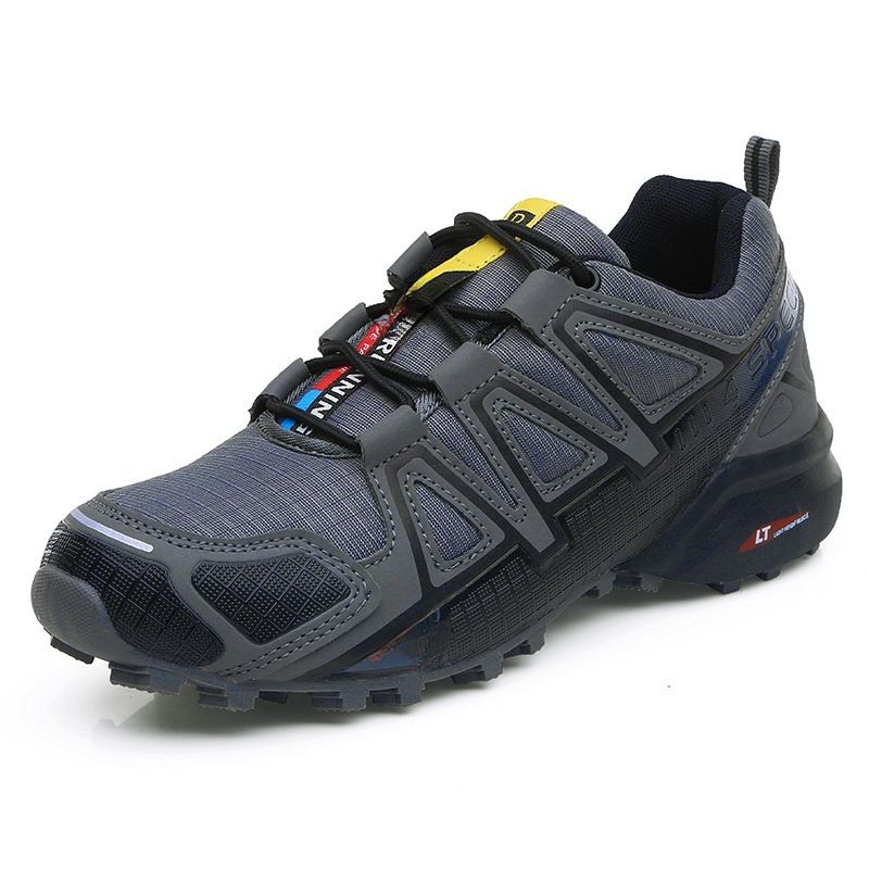Zapatillas de running de malla transpirable para hombre, talla grande, antideslizantes, para deportes al aire libre y viajes, para cross country y uso informal._voghion.com