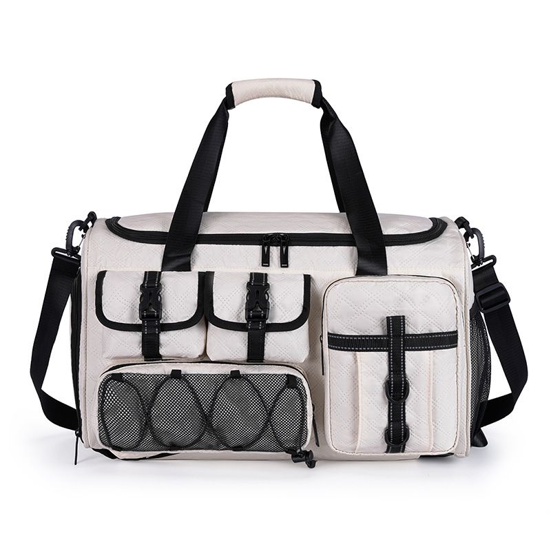 Durable Waterproof Travel Backpack With Wet-Dry Compartment, Large Capacity 36-55L Unisex Carry-On Bag For Gym, Business & Leisure_voghion.com