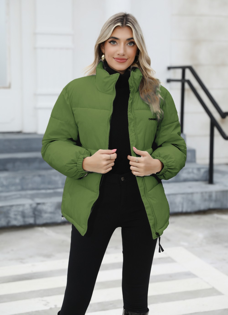 Vestes chaudes d'hiver pour femmes, nouveaux vêtements rembourrés de coton pour femmes, vestes rembourrées de coton_voghion.com