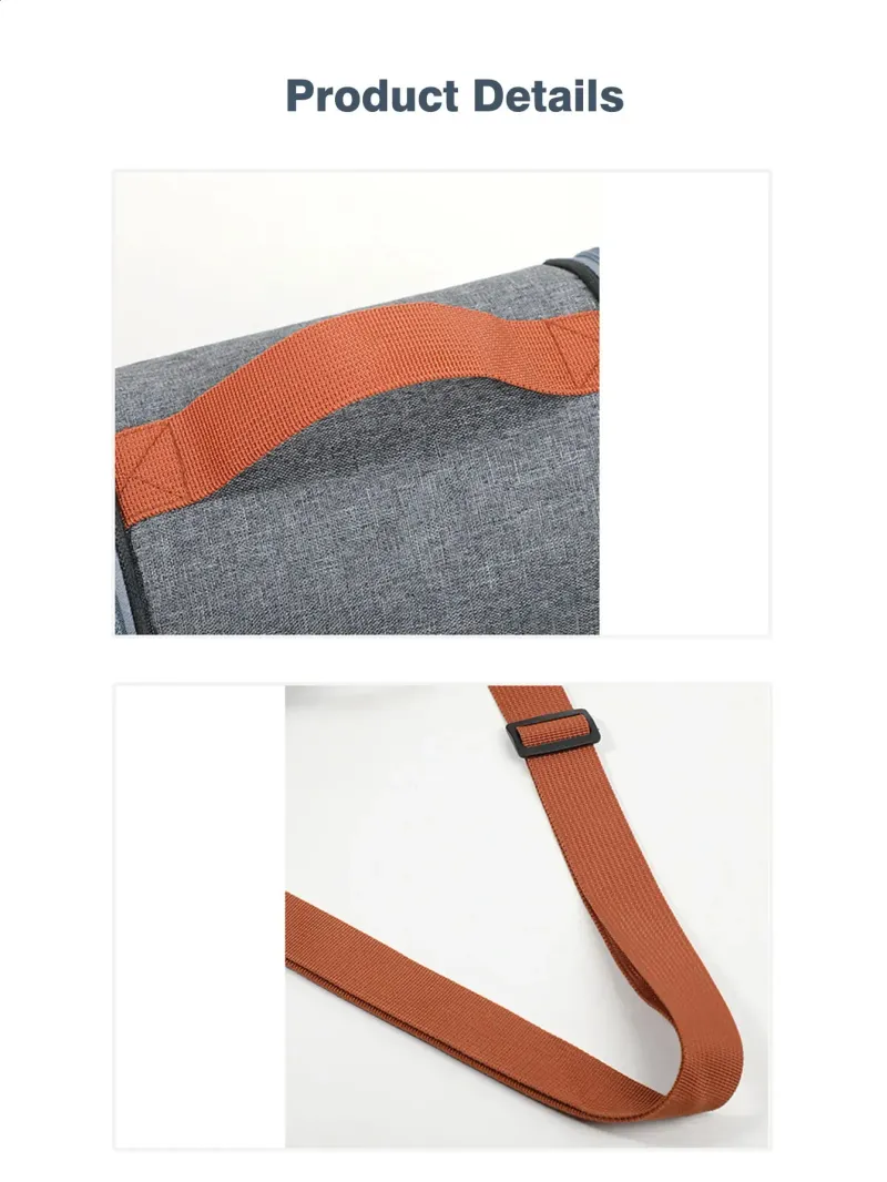 Fashion Cooler Bag Zipper Lunch Insulated With Adjustable Shoulder Strap Suitable For Office Work School Camping 250318l_voghion.com