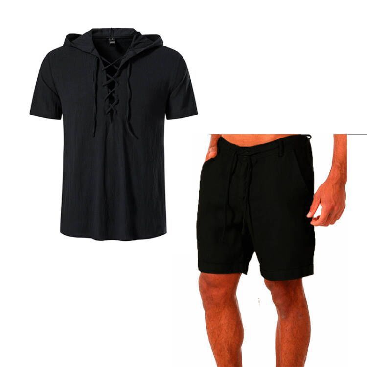 Men's Casual Cotton And Linen Men's Large Size Casual Suits Men's Large Size Lace Men's Large Size Casual Suits_voghion.com